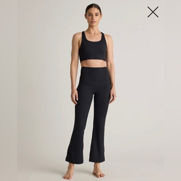 Quince Leggings Women’s XS Ultra Form High Rise Flared Pant Black - Picture 1 of 11